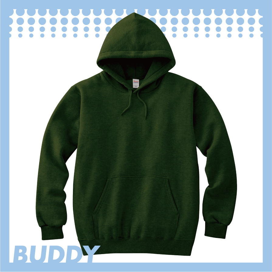 レギュラーかぶりパーカー