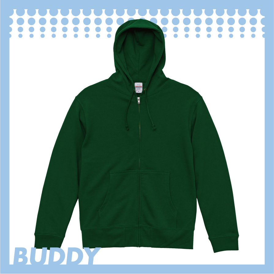 ヘビージップパーカー